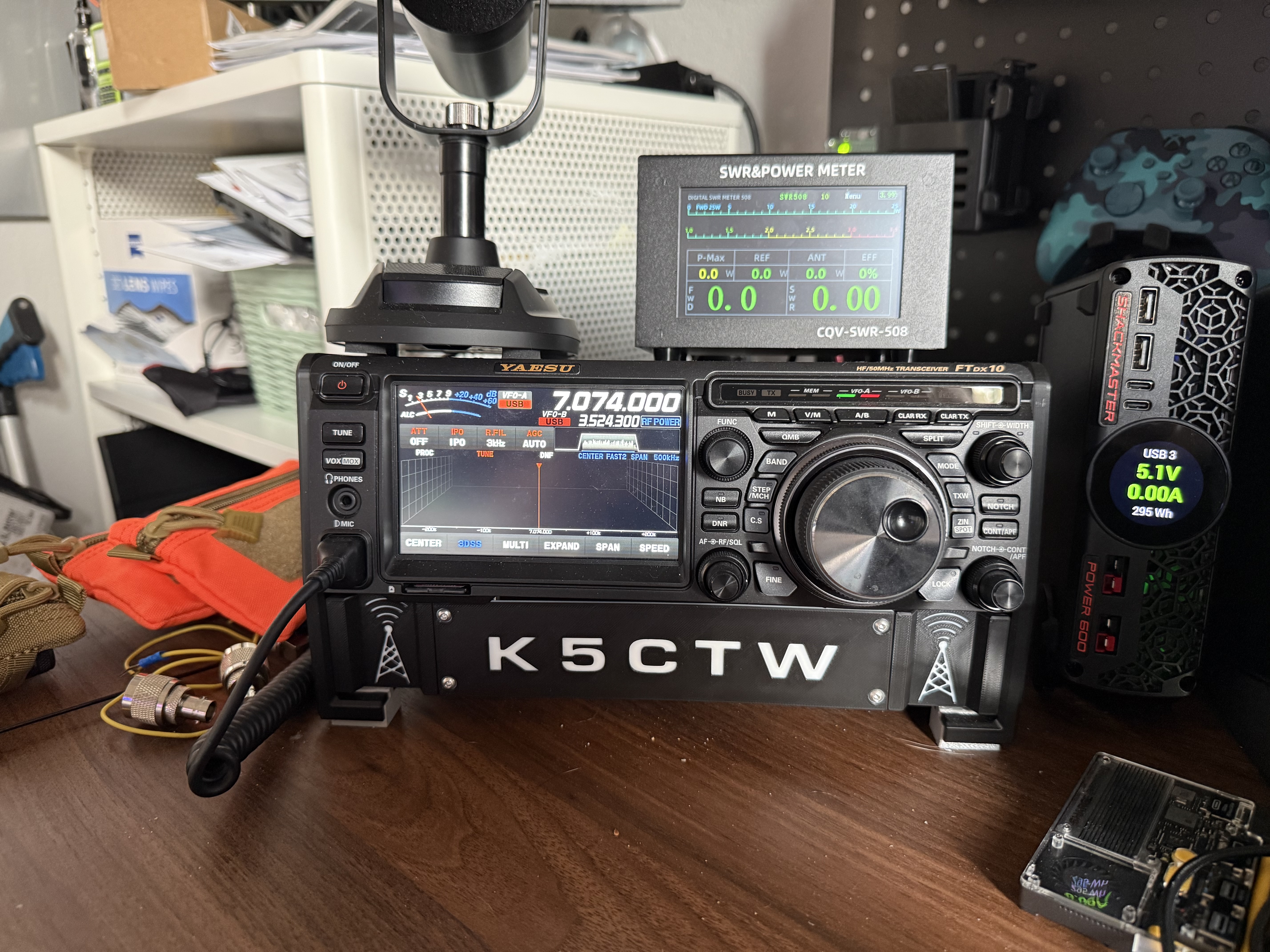 My FTDX-10 in its new home